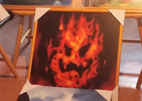 Lethal Lava Land Mario 64 50X50 CM Canvas Print - Etsy