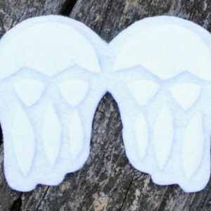 Wings! Soft felt with a stretchy band