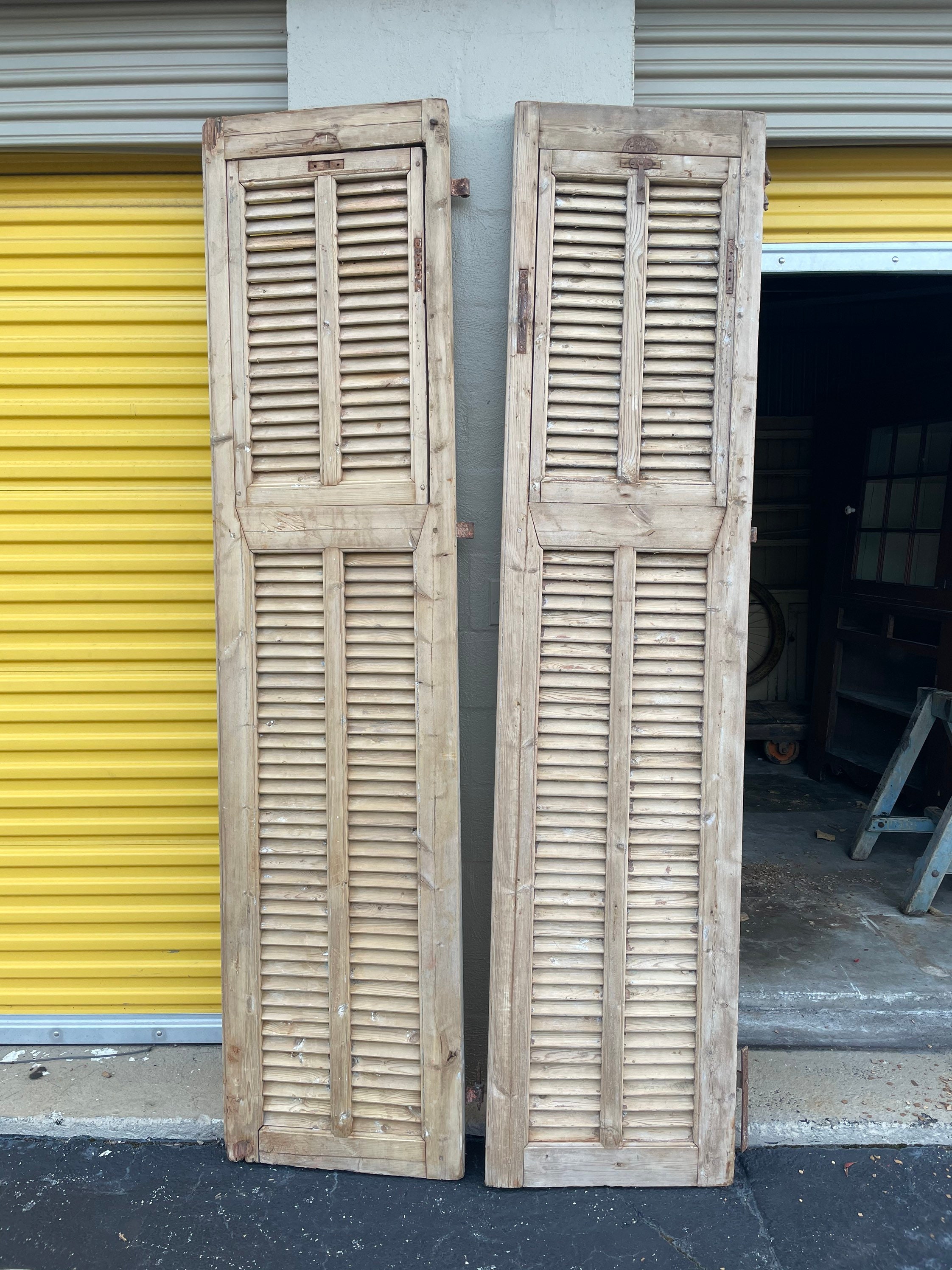 Antique French Shutters Etsy