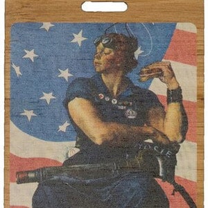 Saturday Evening Post: Rosie the Riveter Bag Tag
