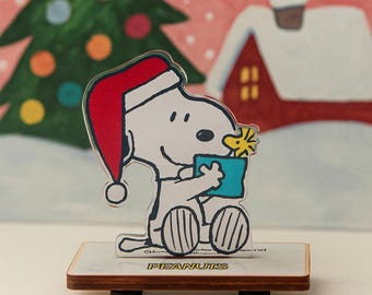 Christmas Snoopy Mini Laser Sculpture