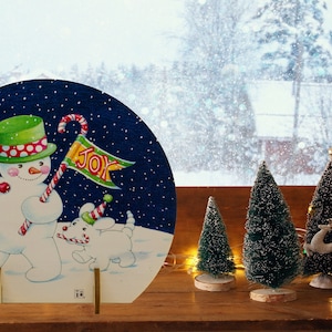 Mary Engelbreit: Snowman Wooden Doll