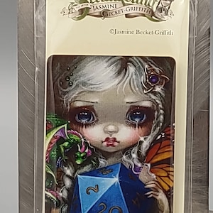 Jasmine Becket-Griffith-  &quot;20 Sided Dice Fairy&quot;  Magnet