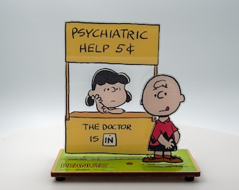 Der Doktor ist In Laser Skulptur