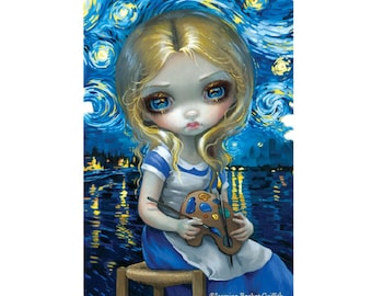 Jasmine Becket-Griffith Gothic Fairy Tale Wood Magnets (2" x 3")