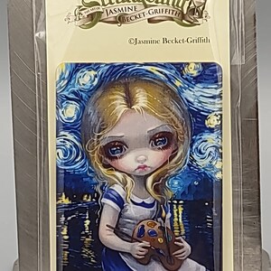Jasmine Becket-Griffith- Aimant « Alice dans une nocture Van Gogh »