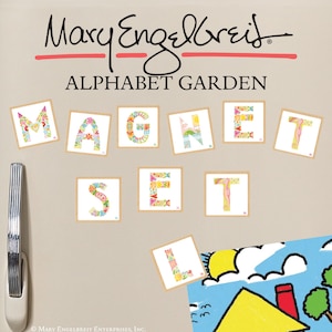 Mary Engelbreit Alphabet Garden Magnet Collection