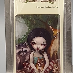 Jasmine Becket-Griffith- &quot;Snow White and Her Animal Friends&quot;  Magnet