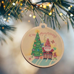 Mary Engelbreit A Merry Holiday Christmas Ornament