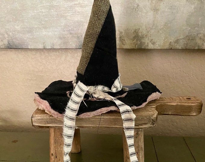 Vintage Quilt Witch Hat 1890 s Vintage Quilt Repurposed Quilt Witch vintage-quilt-witch-hat-1890-s-vintage-quilt-repurposed-quilt-witch