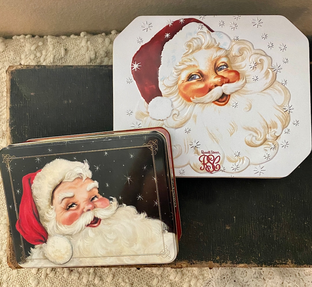 Vintage Christmas Tins 