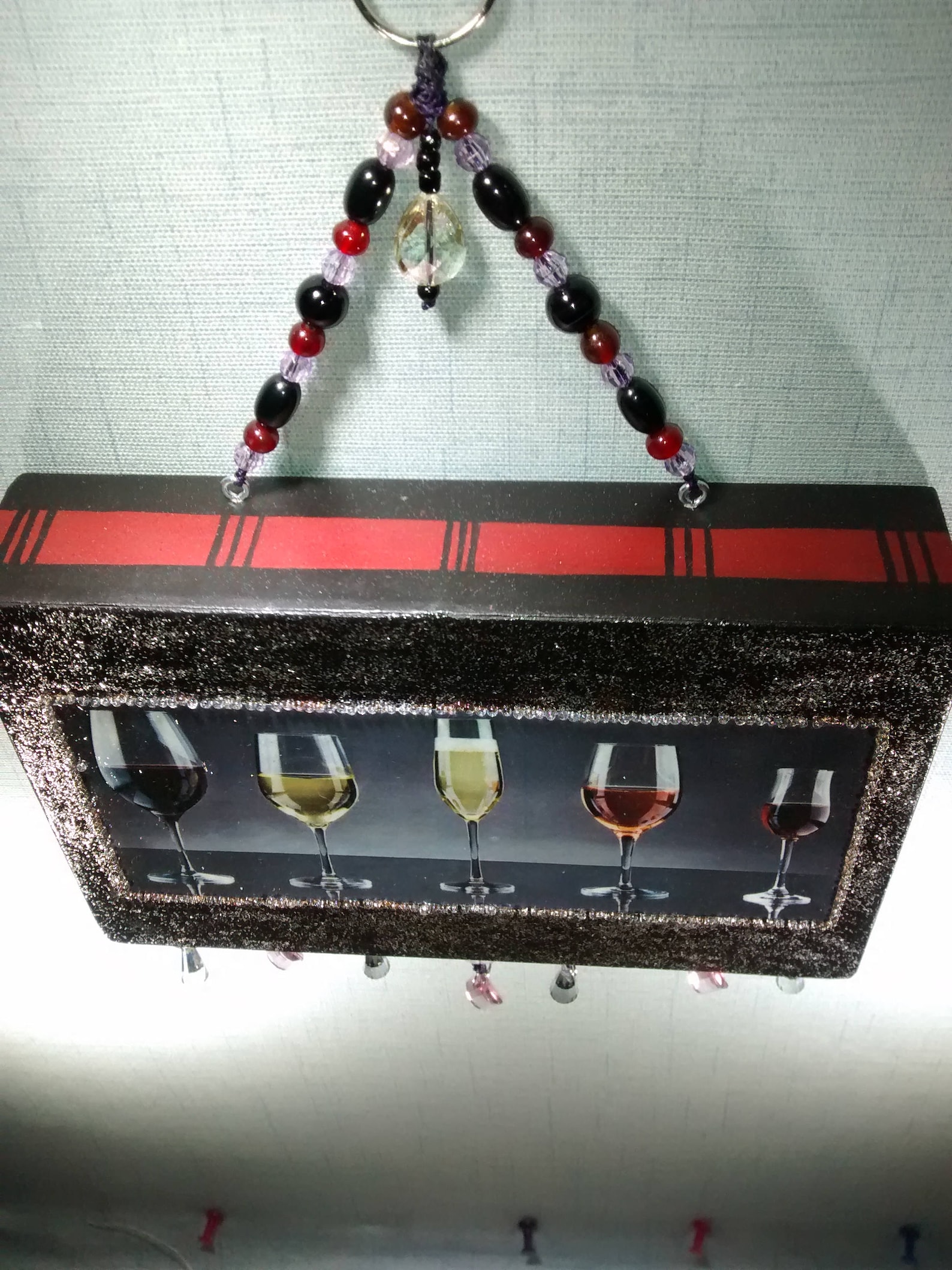 Wine Glasses Wine Themed Wall Art Dramatic Wall Decor Etsy