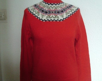 Traditional Fair Isle sweater