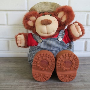 Vintage 80s Furskins bear by Xavier Roberts plush