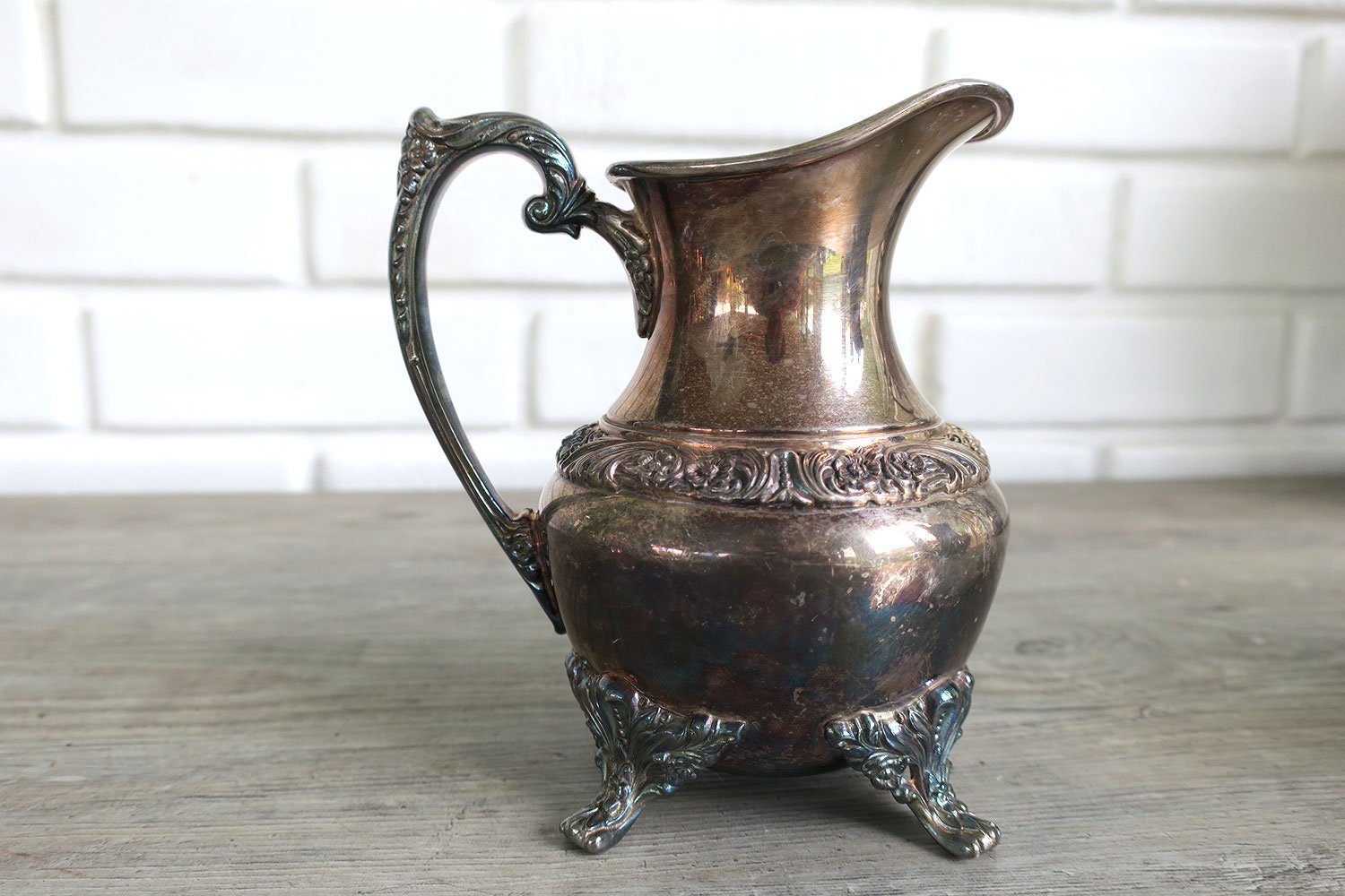 Heritage Tea Set by Rogers Bros, Silver Plate Teapot Set, Vintage