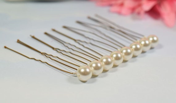 Pearl Hair Pins Wedding Hair Pins Bridal Hair Pins Etsy