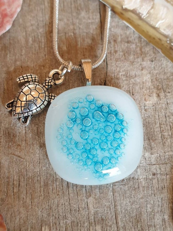 DIY Sea Glass Necklace - My Girlish Whims