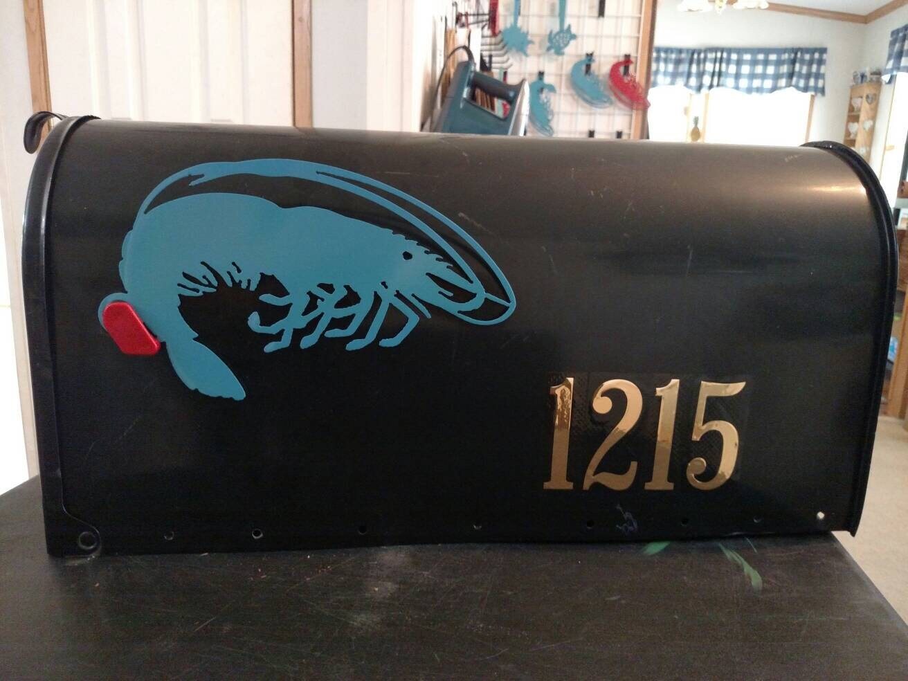 Shrimp Mailbox Flag - Etsy