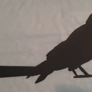 Raven Mailbox Flag, bird mailbox flag