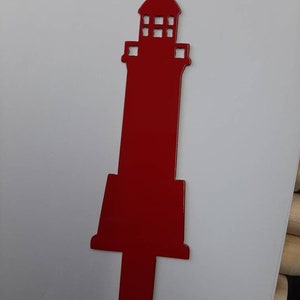 Lighthouse mailbox flag
