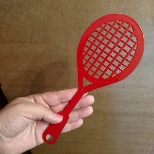 Tennis Racket Mailbox Flag