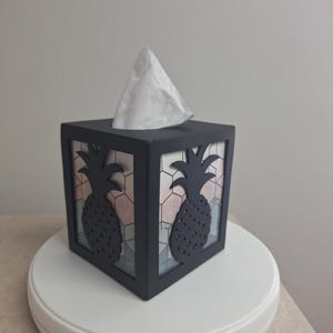 Pineapple Tissue Box Cover