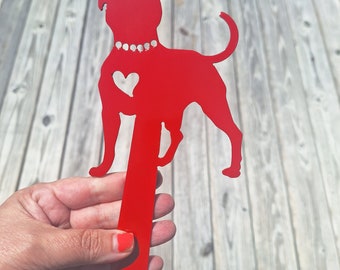Flaga skrzynki pocztowej dla psa rasy Pit Bull