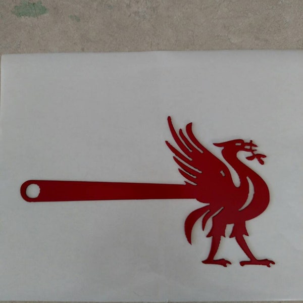 Liverbird mailbox flag, Liverpool  bird mailbox flag