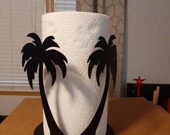 Palm Tree paper towel holder