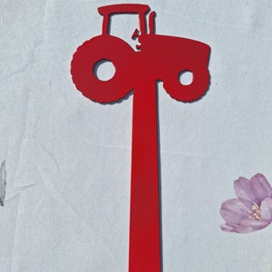 Tractor mailbox flag