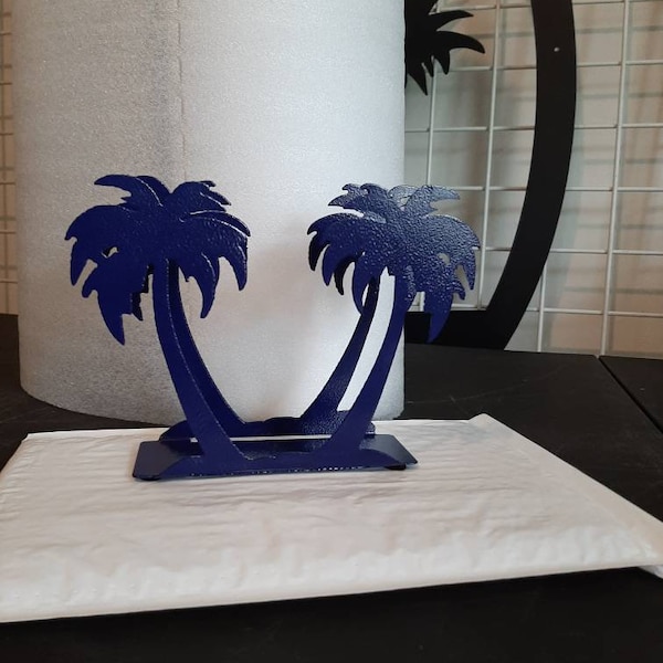 Palm tree napkin holder