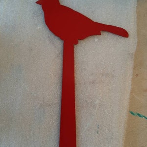 Cardinal mailbox flag