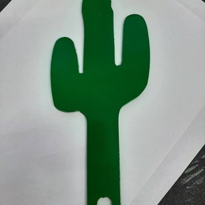 Cactus mailbox flag