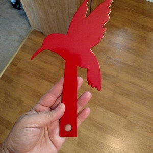 Hummingbird mailbox Flag