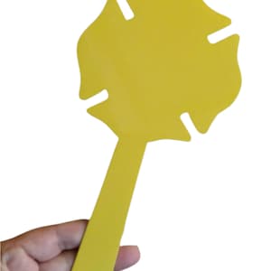 Drapeau de boîte aux lettres croix de malte pompier : acier ou aluminium enduit de poudre