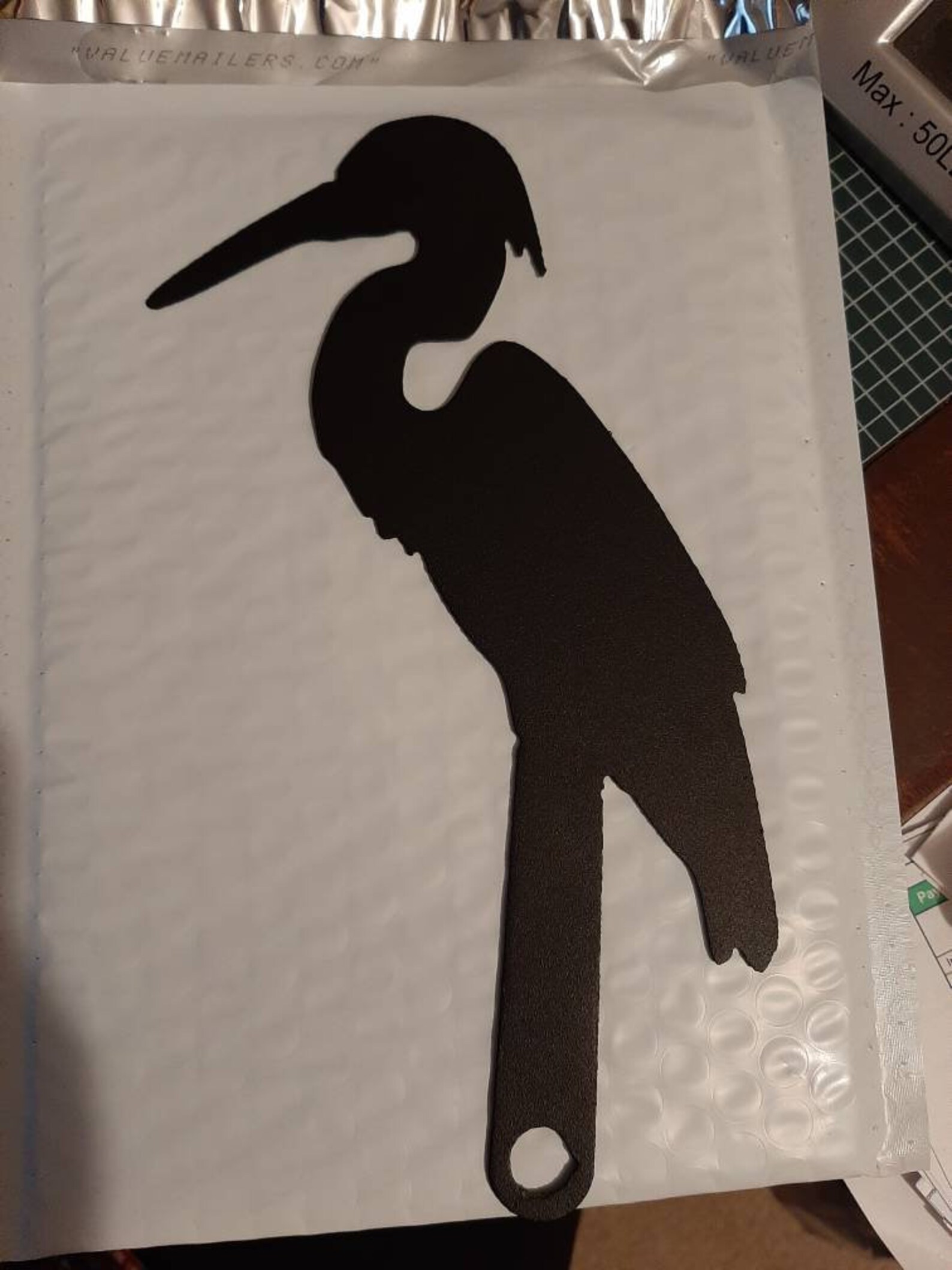 Great Blue Heron Mailbox Flag Etsy