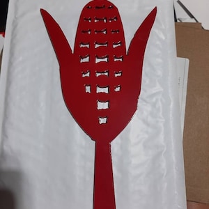 Corn Mailbox Flag: Powder Coated Steel, Farmhouse Decor