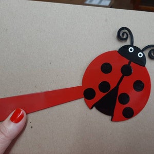 Ladybug mailbox flag