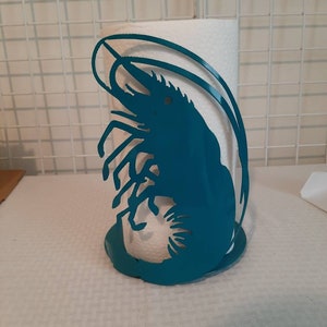 Porta toalha de papel camarão