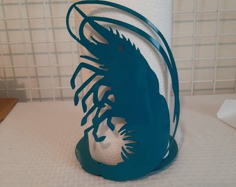 Shrimp paper towel holder