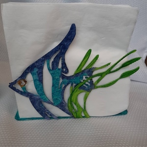 Kaiserfisch Serviettenhalter