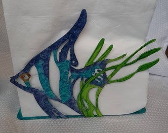 Angelfish napkin holder