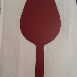 Wine glasses mailbox flag, Glass of wine