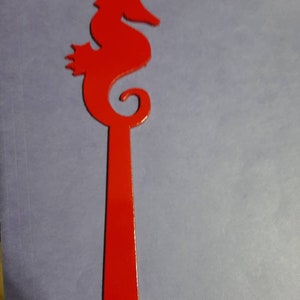 Seahorse mailbox flag