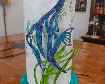 Angelfish Paper Towel Holder