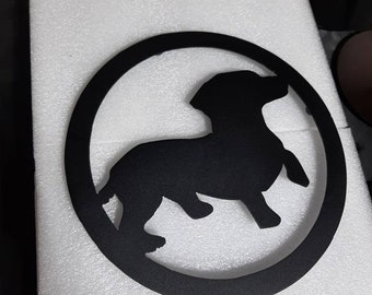Dachshund Trivet: Steel Weenie Dog Hotplate