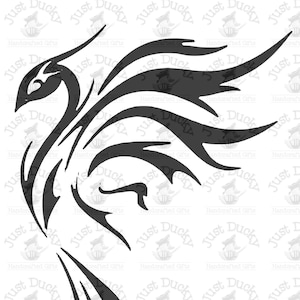 SVG Phoenix stylisé