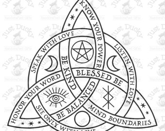 Triquetra SVG Celtic Knot SVG Irish SVG Sacred geometry svg spiritual svg svg cut files ai eps svg dxf pdf png jpg