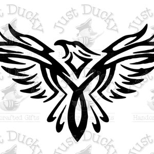 Tribal Phoenix II SVG