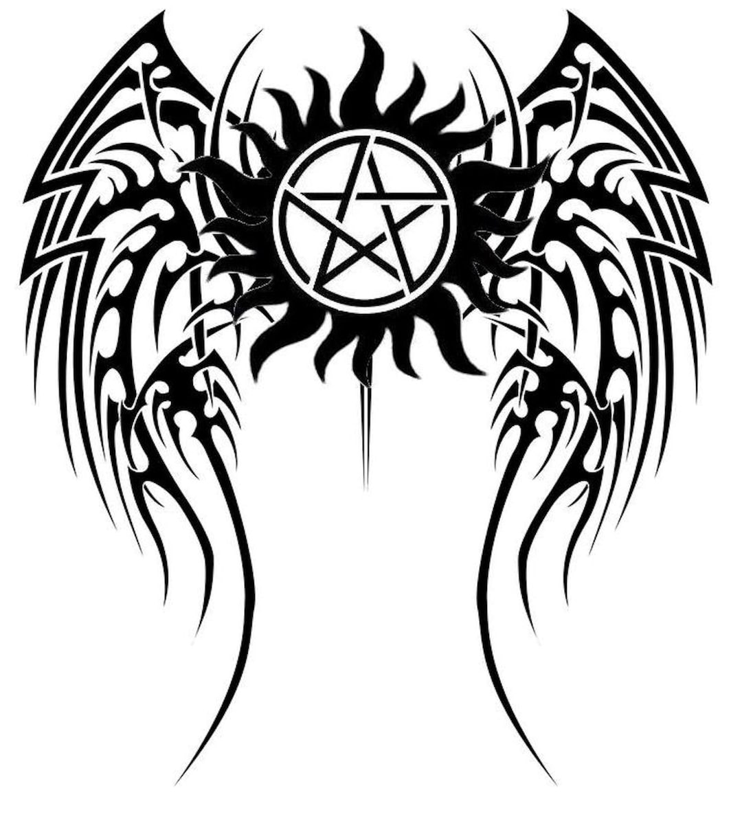 Supernatural Inspired Anti-possession SVG - Etsy